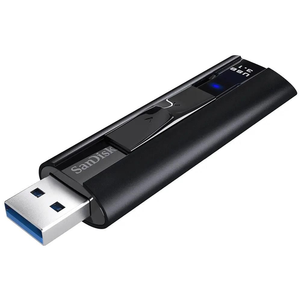 Флешка USB Sandisk Extreme Pro 256ГБ, USB3.0, черный [sdcz880-256g-g46]